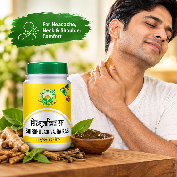 Basic Ayurveda Shirshuladivajra Ras 40 Tablet