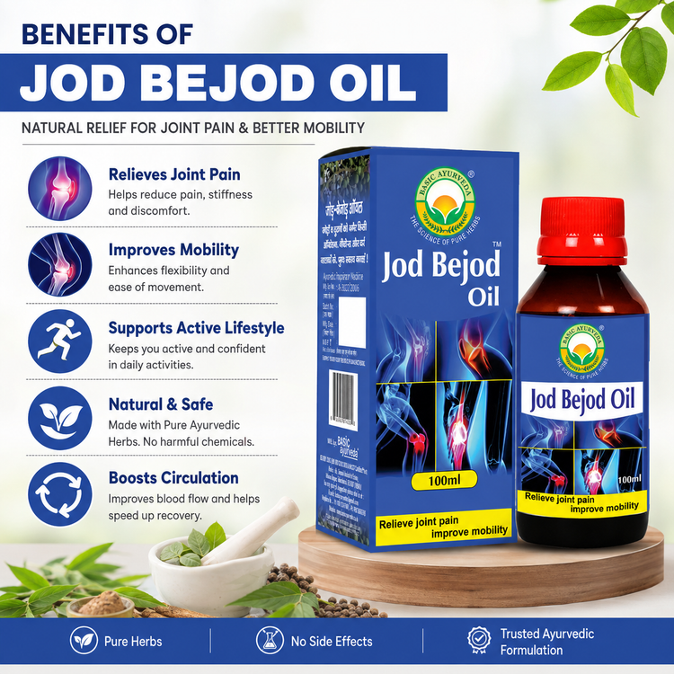 Basic Ayurveda Jod Bejod Oil 100 Ml