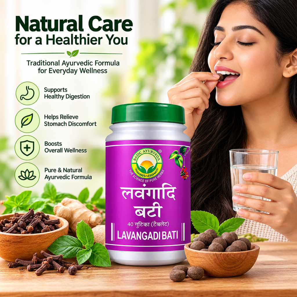 Basic Ayurveda Lavangadi Bati 40 Tablet