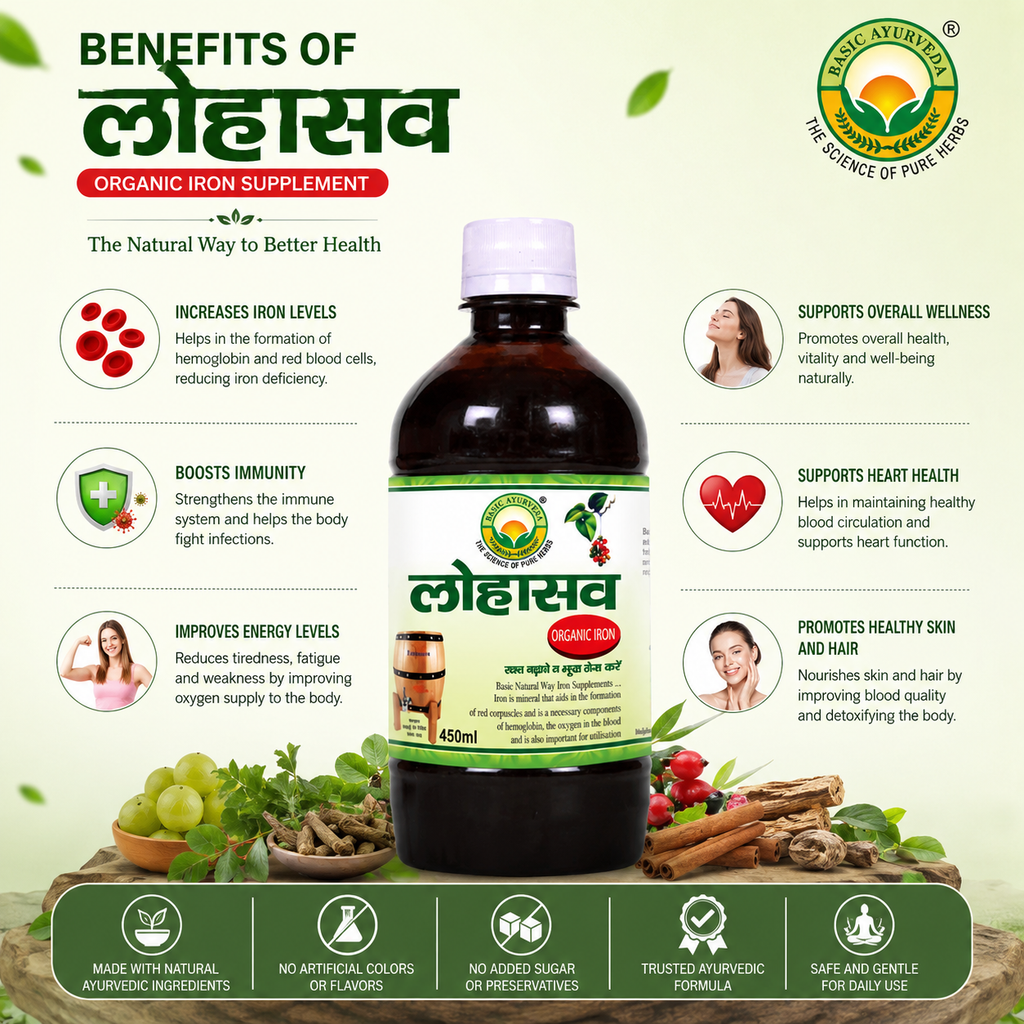 Basic Ayurveda Lohasava 450Ml