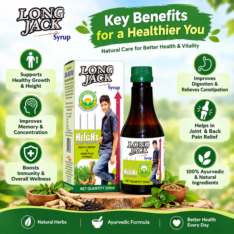 Basic Ayurveda Long Jack Syrup 250 Ml