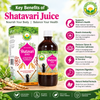 Basic Ayurveda Shatavari Juice | Boosts fertility | Stress Buster | Controls inflammation | Enhance Sexual Life | Reduces symptoms of menopause.