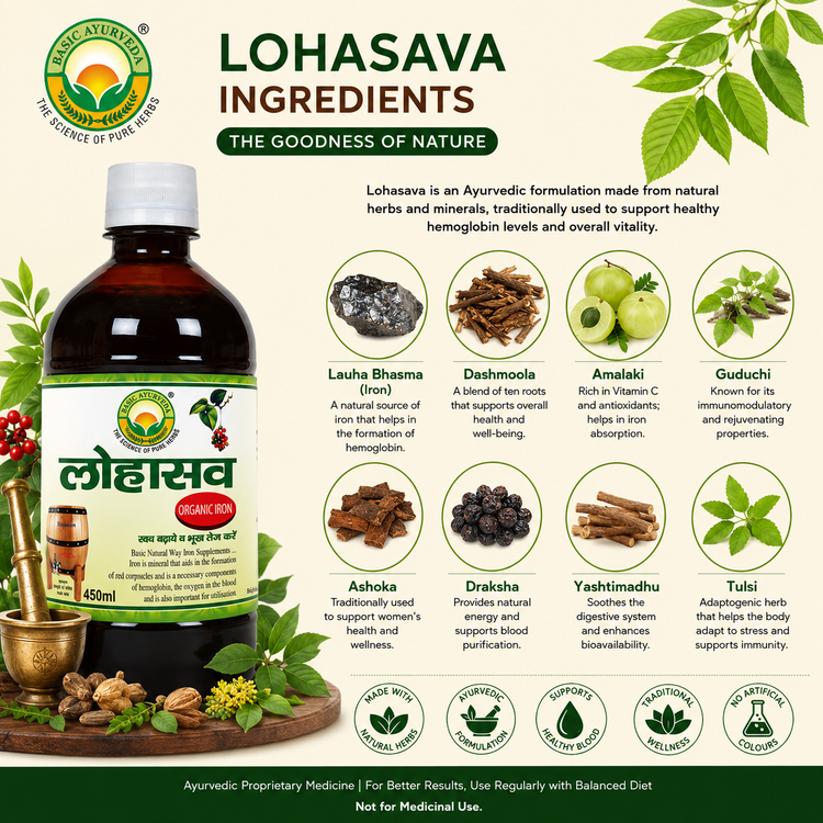 Basic Ayurveda Lohasava 450Ml