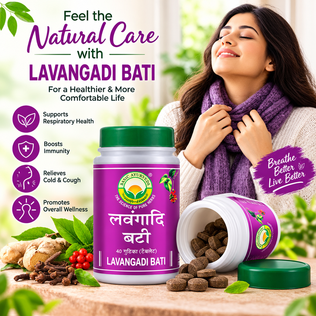 Basic Ayurveda Lavangadi Bati 40 Tablet