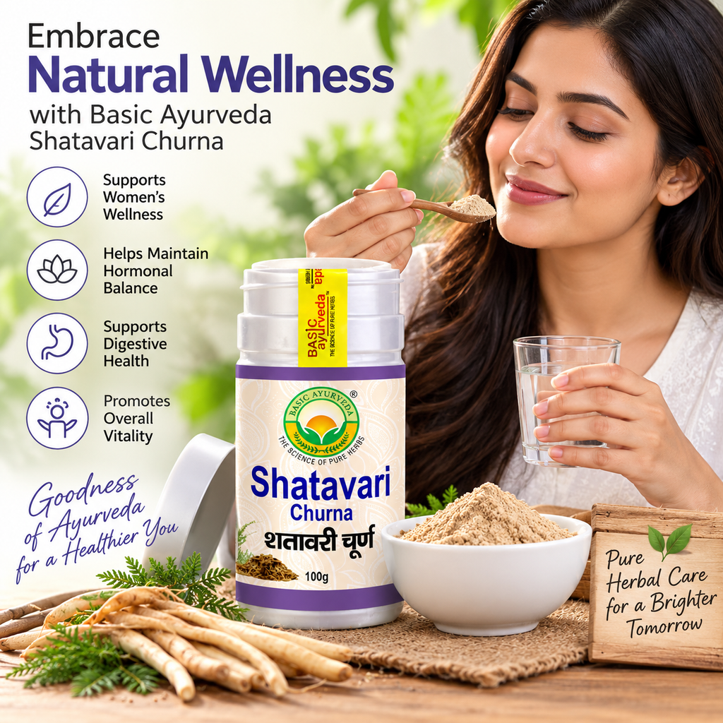Basic Ayurveda Shatavari Churna 100 Gram