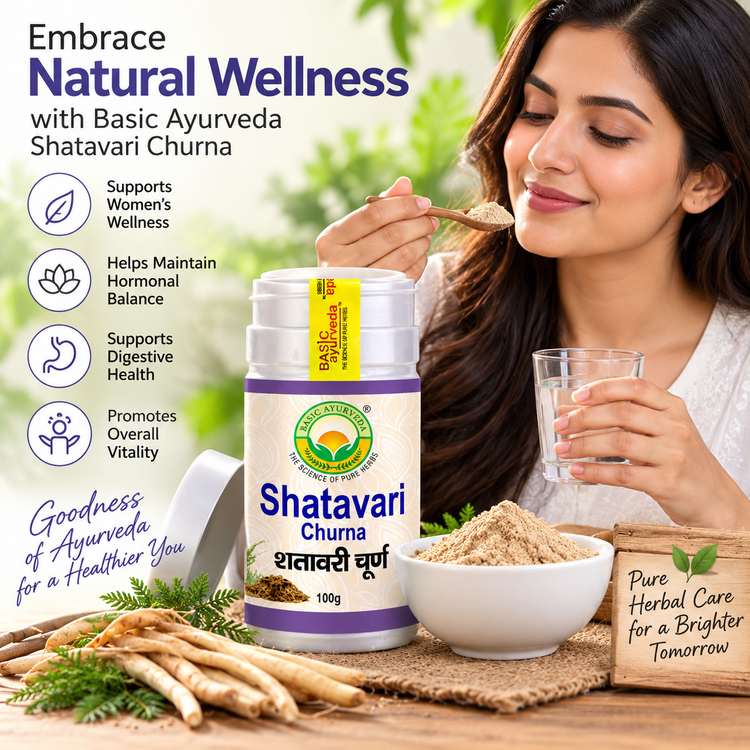 Basic Ayurveda Shatavari Churna 100 Gram