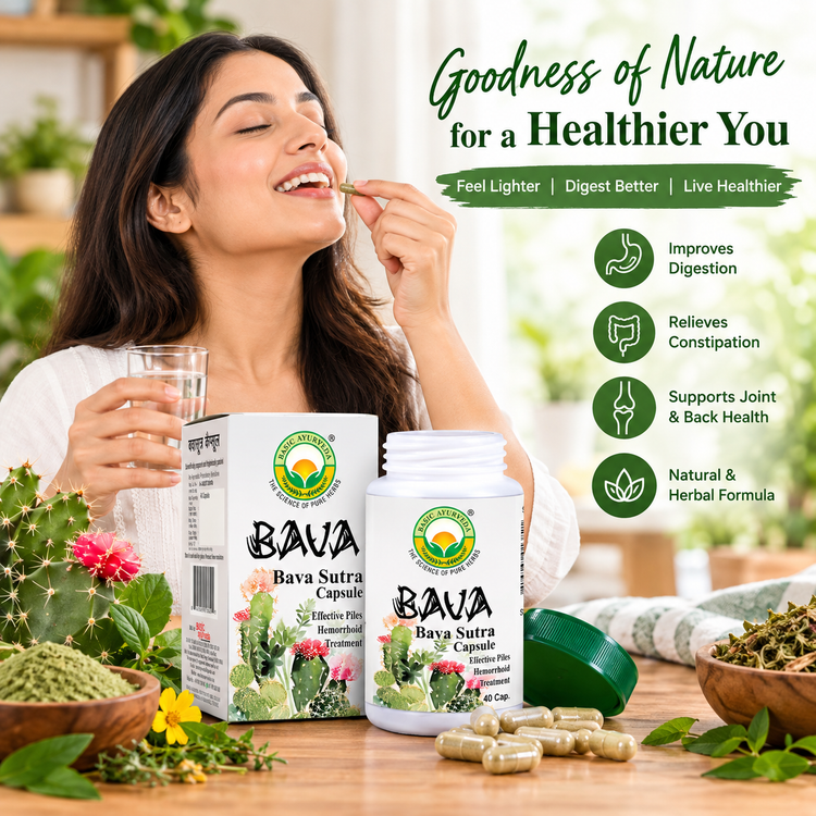Basic Ayurveda Bava Sutra 40 Capsule