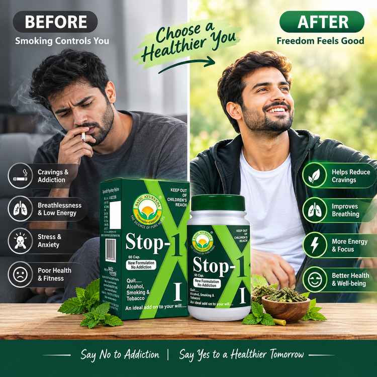 Basic Ayurveda Stop-1 60 Capsule