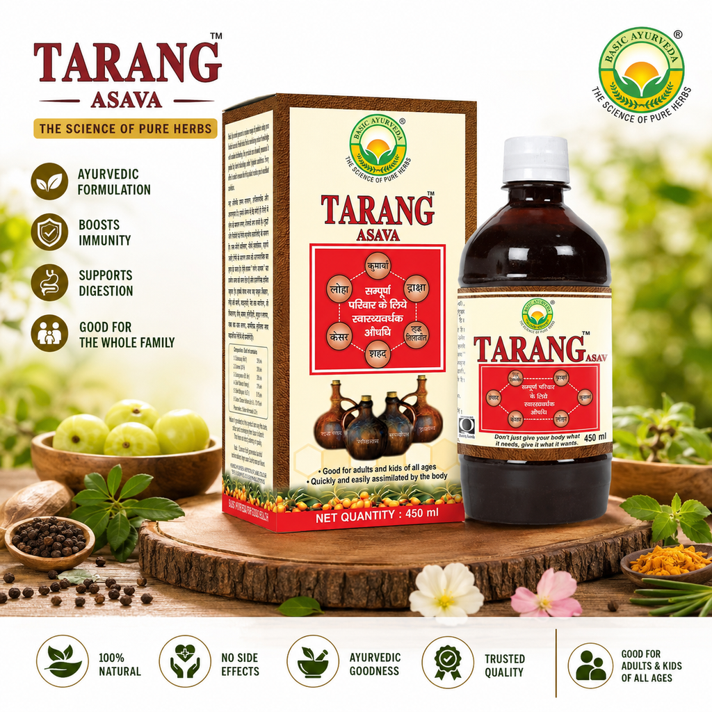 Basic Ayurveda Tarang Asava 450Ml