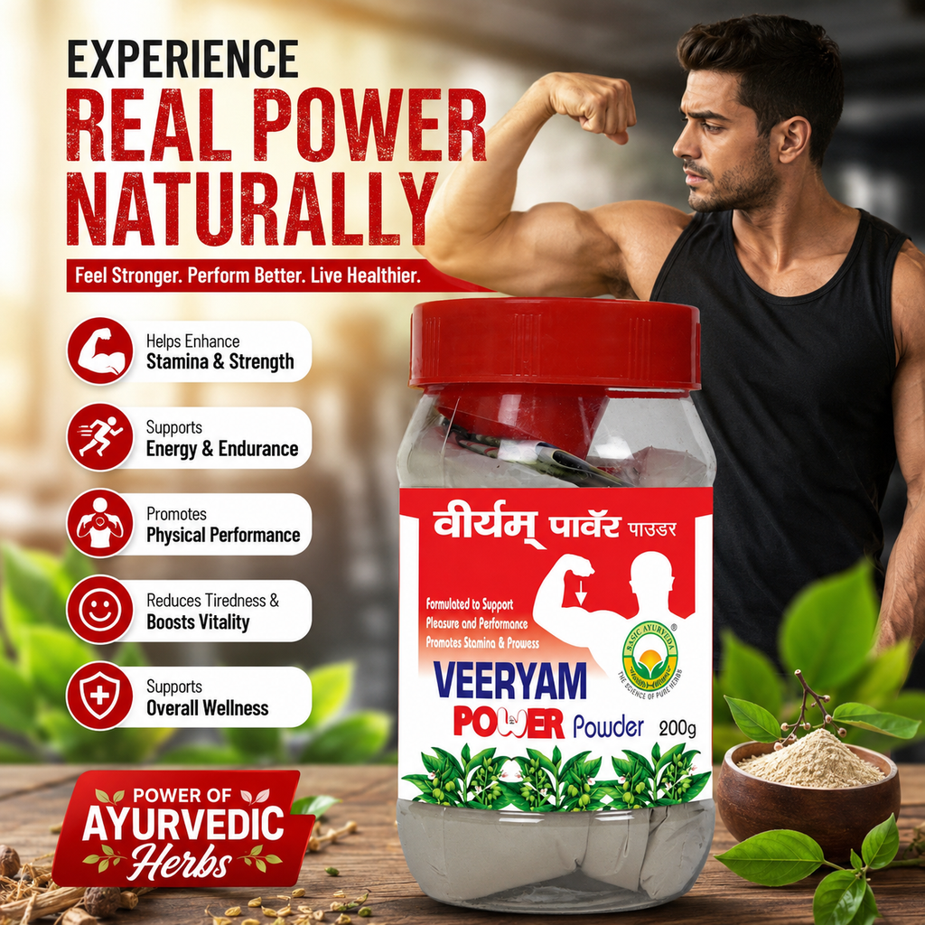 Basic Ayurveda Veeryam Power Powder 200 Gram
