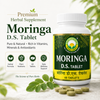 Basic Ayurveda Moringa D.S. Tablets 500mg | Pure Sahjan (Moringa Oleifera) Herbal Ayurvedic Supplement | Moringa Leaf Tablets for Men & Women | Daily Wellness Nutrition Supplement | 60 Tablets