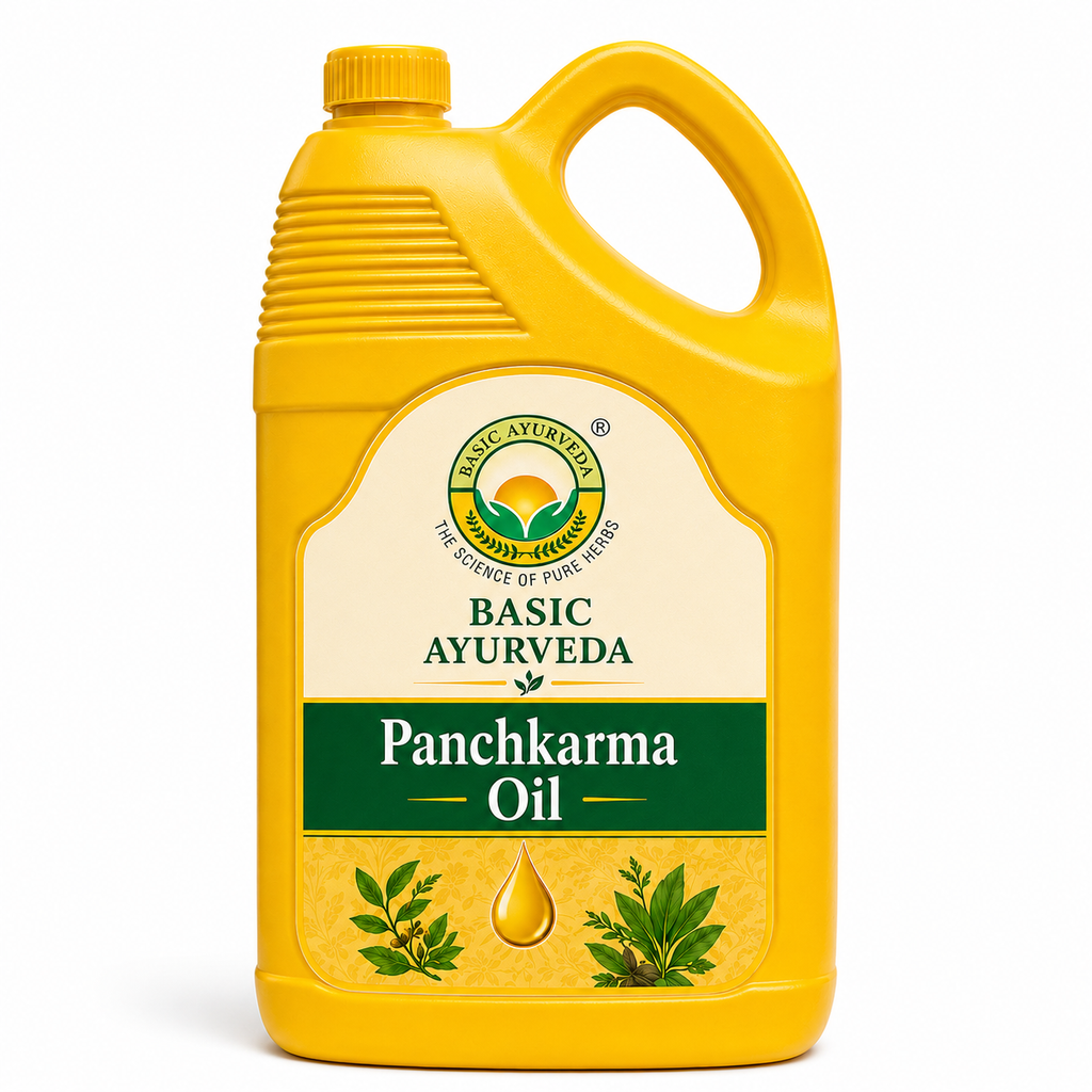 Basic Ayurveda Basic Pain Relief Oil | Traditional Ayurvedic Herbal Massage Oil | Body Care Oil for Relaxing Massage, Muscle Comfort, Soothing Experience, Daily Self Care & Wellness Routine | External Use Only