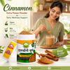 Basic Ayurveda Cinnamon Powder 40 gm| Pure Dalchini Churna | Extra Power Herbal Spice Powder | Supports Digestion, Metabolism & Gut Health | Natural Ayurvedic Masala | Sugar Balance & Warm Vitality Support