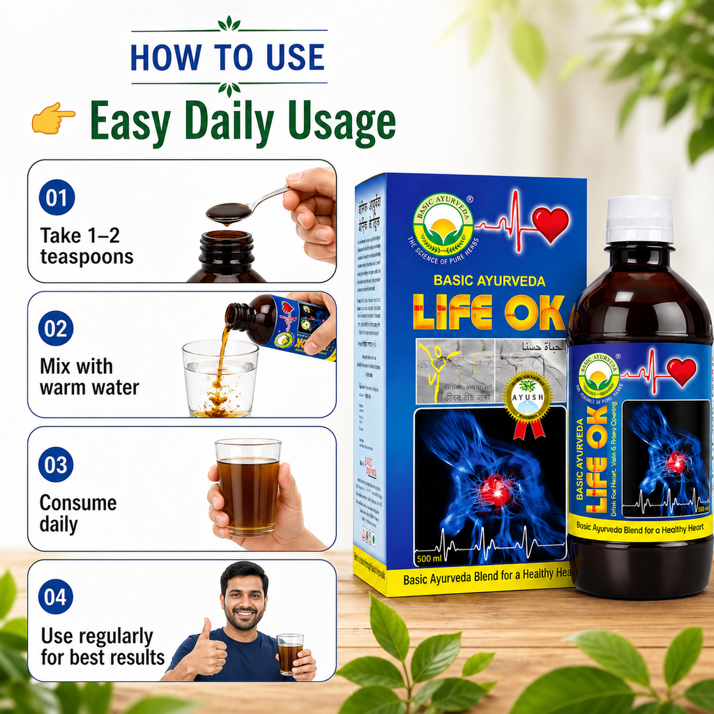 Basic Ayurveda Cardina Life Ok Drink 500 Ml