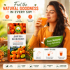 Basic Ayurveda Wild Sea Buckthorn Juice 200 ml - Herbal Berry Juice for Men & Women, Rich in Vitamin C, E, Omega 3 6 7 9, Natural Antioxidants | Supports Immunity, Skin Health & Daily Wellness