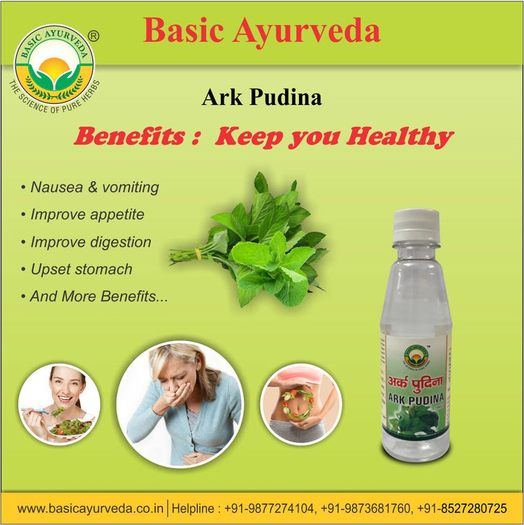 Basic Ayurveda Ark Pudina 200Ml