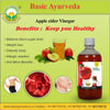 Basic Ayurveda Apple cider Vinegar 450ml |Helps to Detoxify the body | Helps in weight loss | Helpful in an allergic reaction |Helpful to Balance blood sugar level | Improves Digestion.