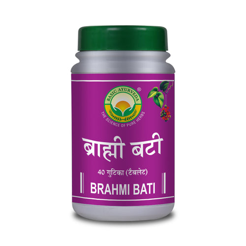 Basic Ayurveda Brahmi Bati 40 Tablet