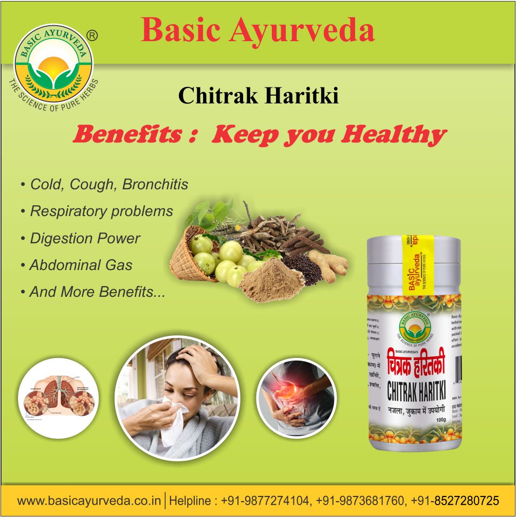 Basic Ayurveda Chitrak Haritki