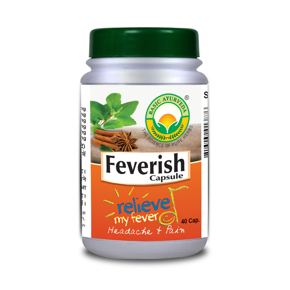 Basic Ayurveda Feverish 40 Capsules