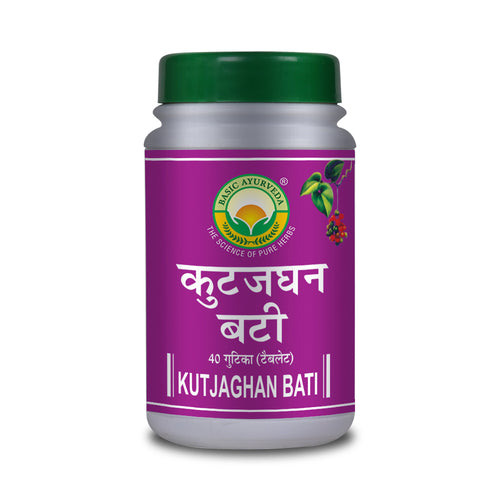 Basic Ayurveda Kutjaghan Bati 40 Tablet