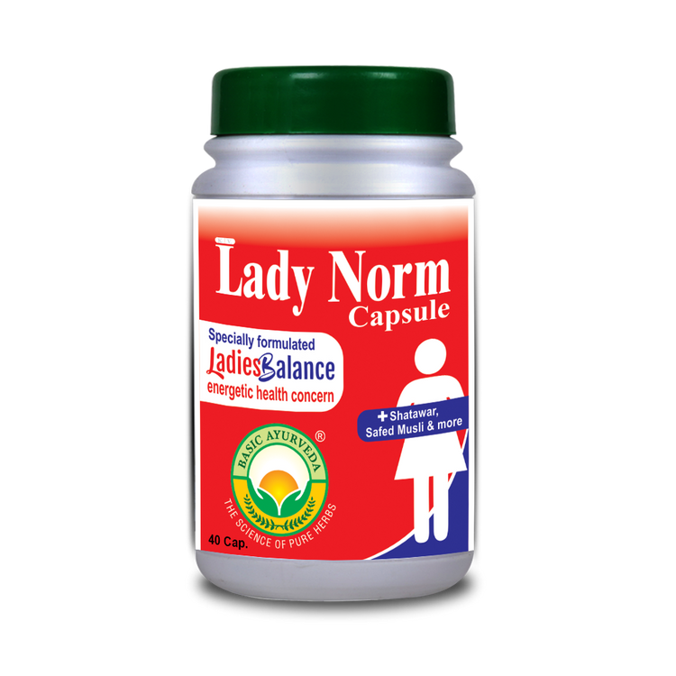 Basic Ayurveda Lady Norm 40 Capsule