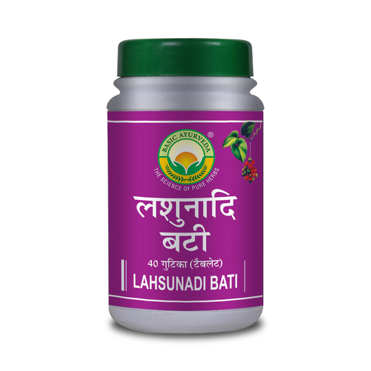 Basic Ayurveda Lahsunadi Bati 40 Tablet
