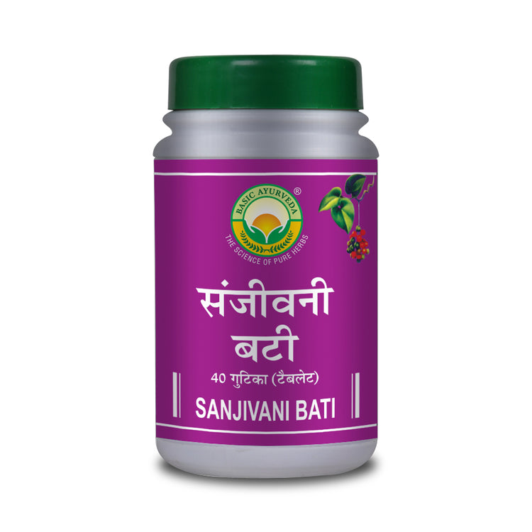 Basic Ayurveda Sanjivani Bati 40 Tablet