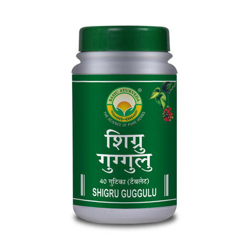 Basic Ayurveda Shigru Guggulu  40 Tablet