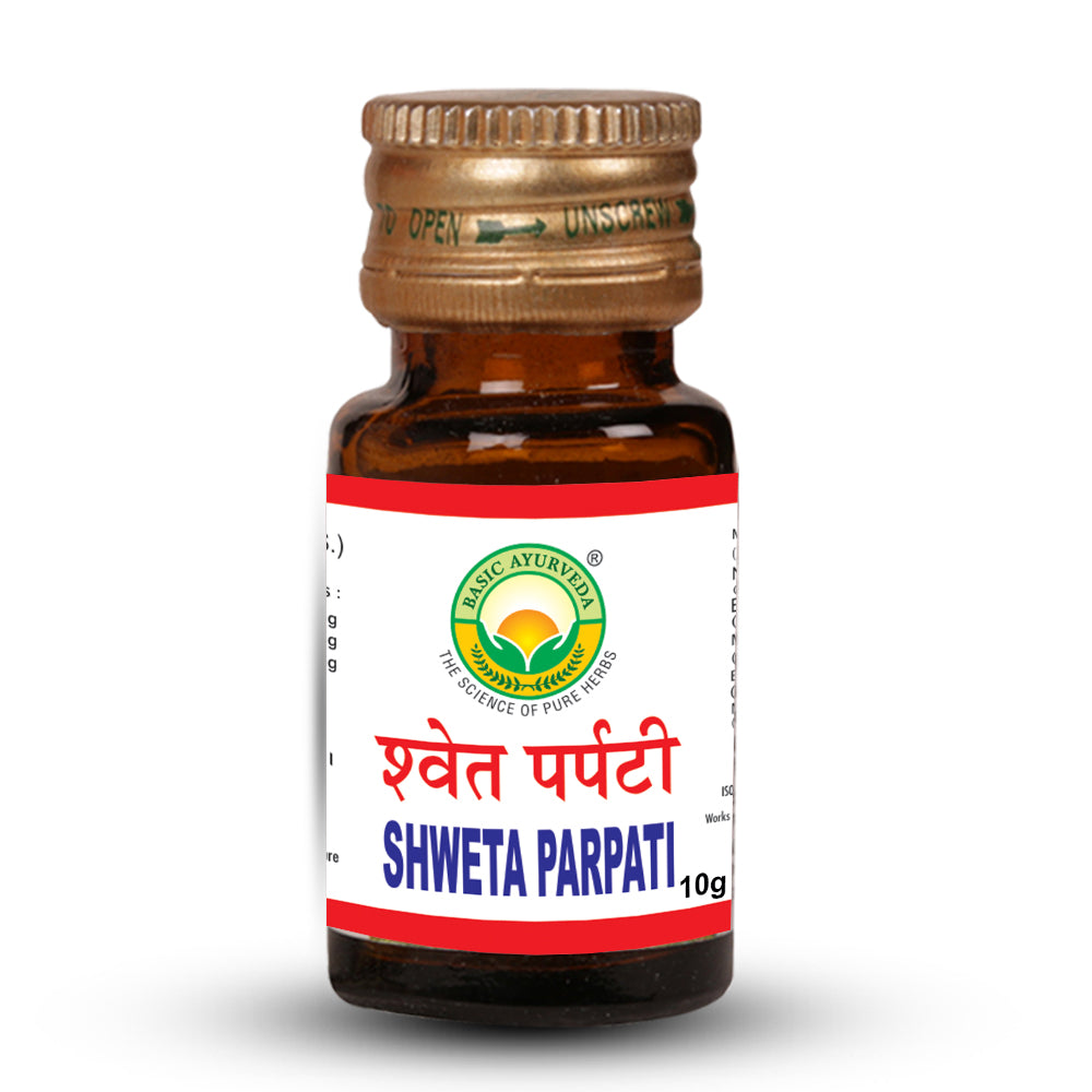 Basic Ayurveda Shweta Parpati 10 Gram