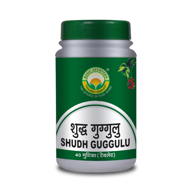 Basic Ayurveda Sudh Guggulu 40 Tablet