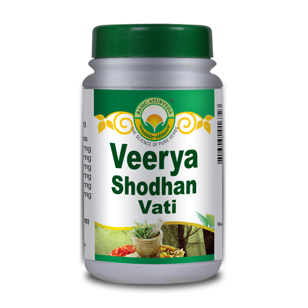 Basic Ayurveda Veerya Shodhan Vati 40 Tablet