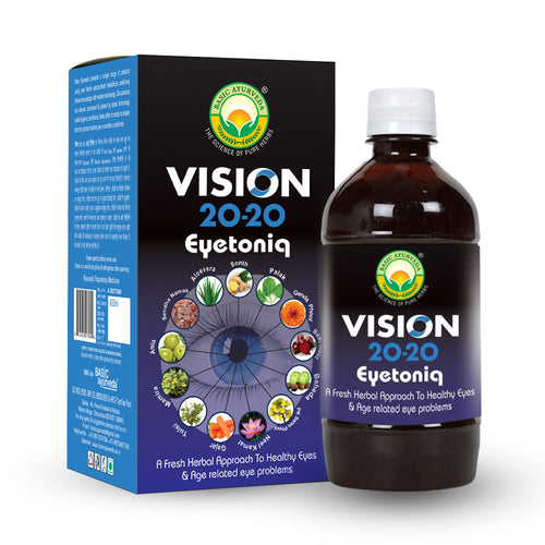 Basic Ayurveda Vision 20-20 Eyetoniq 450 Ml