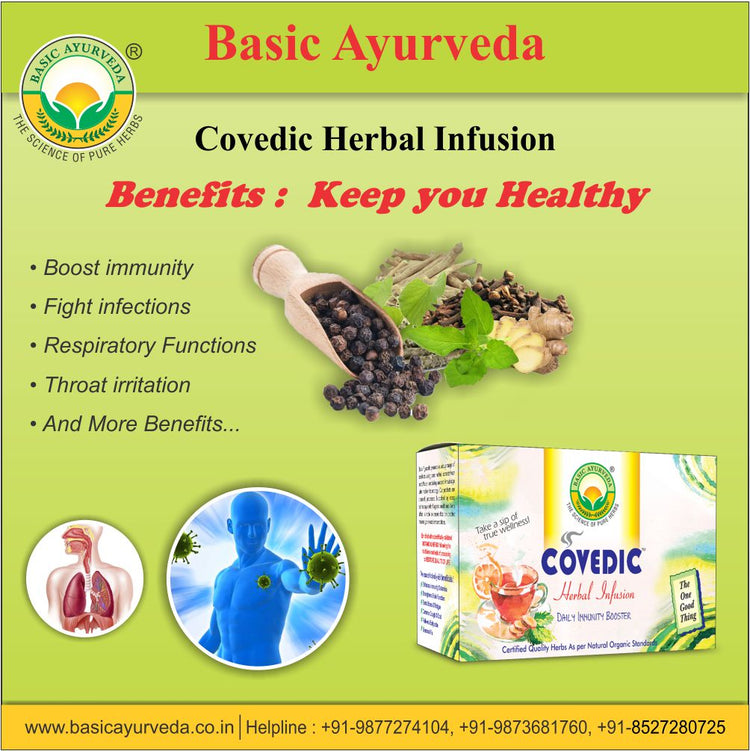 Basic Ayurveda Covedic Herbal Infusion 20 Bag