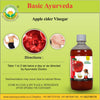 Basic Ayurveda Apple cider Vinegar 450ml |Helps to Detoxify the body | Helps in weight loss | Helpful in an allergic reaction |Helpful to Balance blood sugar level | Improves Digestion.