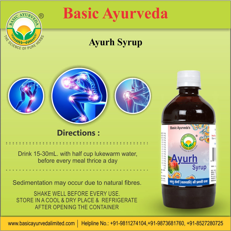 Basic Ayurveda Ayurh Syrup 450ml