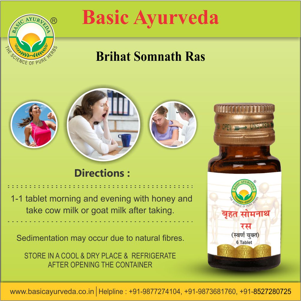 Basic Ayurveda Brihat Somnath Ras