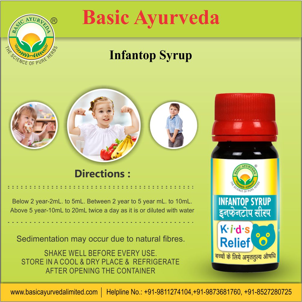 Basic Ayurveda Infantop Syrup 30 Ml