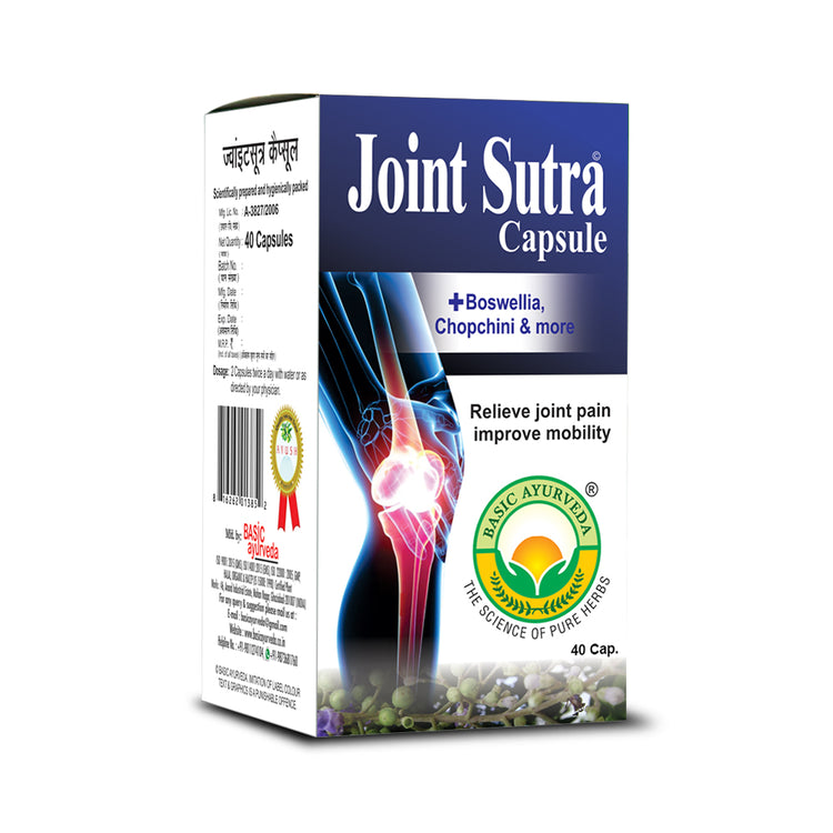 Basic Ayurveda Joint Sutra 40 Capsule