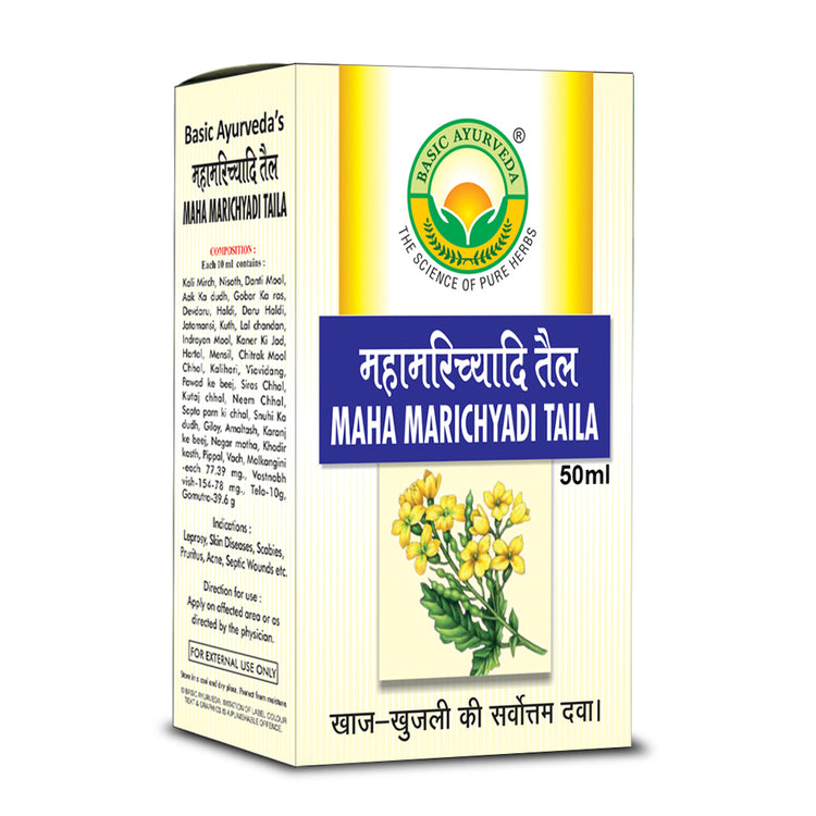 Basic Ayurveda Maha Marichyadi Taila 50Ml
