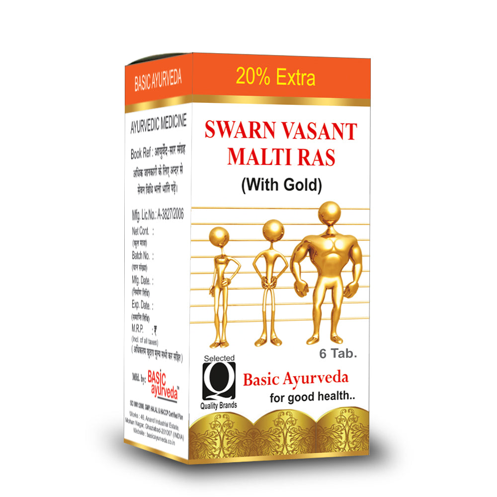 Basic Ayurveda Swarn Vasant malti Ras