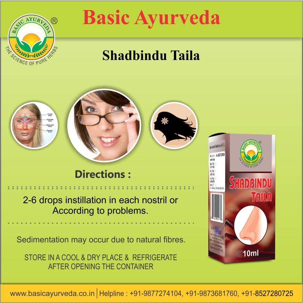 Basic Ayurveda Shadbindu Taila 10 Ml