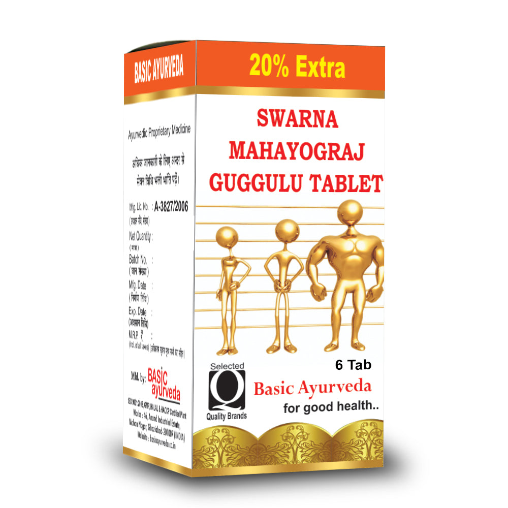 Basic Ayurveda Swarna Mahayograj Guggulu Tablet
