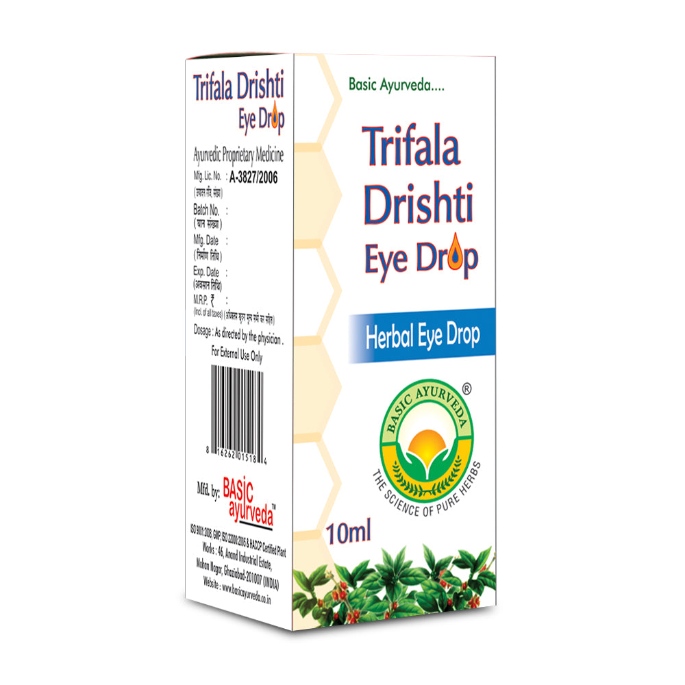 Basic Ayurveda Trifala Drishti Eye Drop 10Ml
