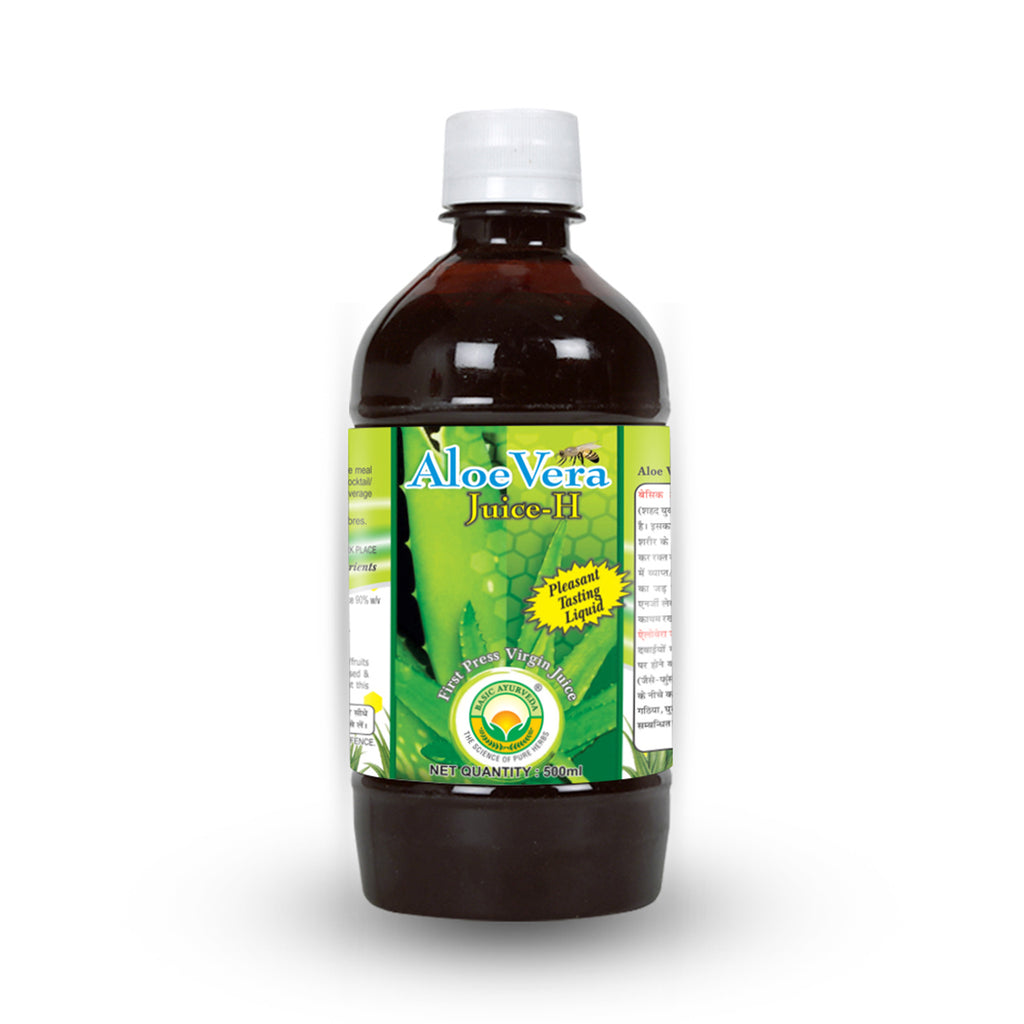 Basic Ayurveda Aloe Vera Juice (With Honey) |  Herbal Juice | Improves Eye Health | Increases Energy Naturally | Improves Immunity | Helps to Detoxify the Body | Improve Skin Health.