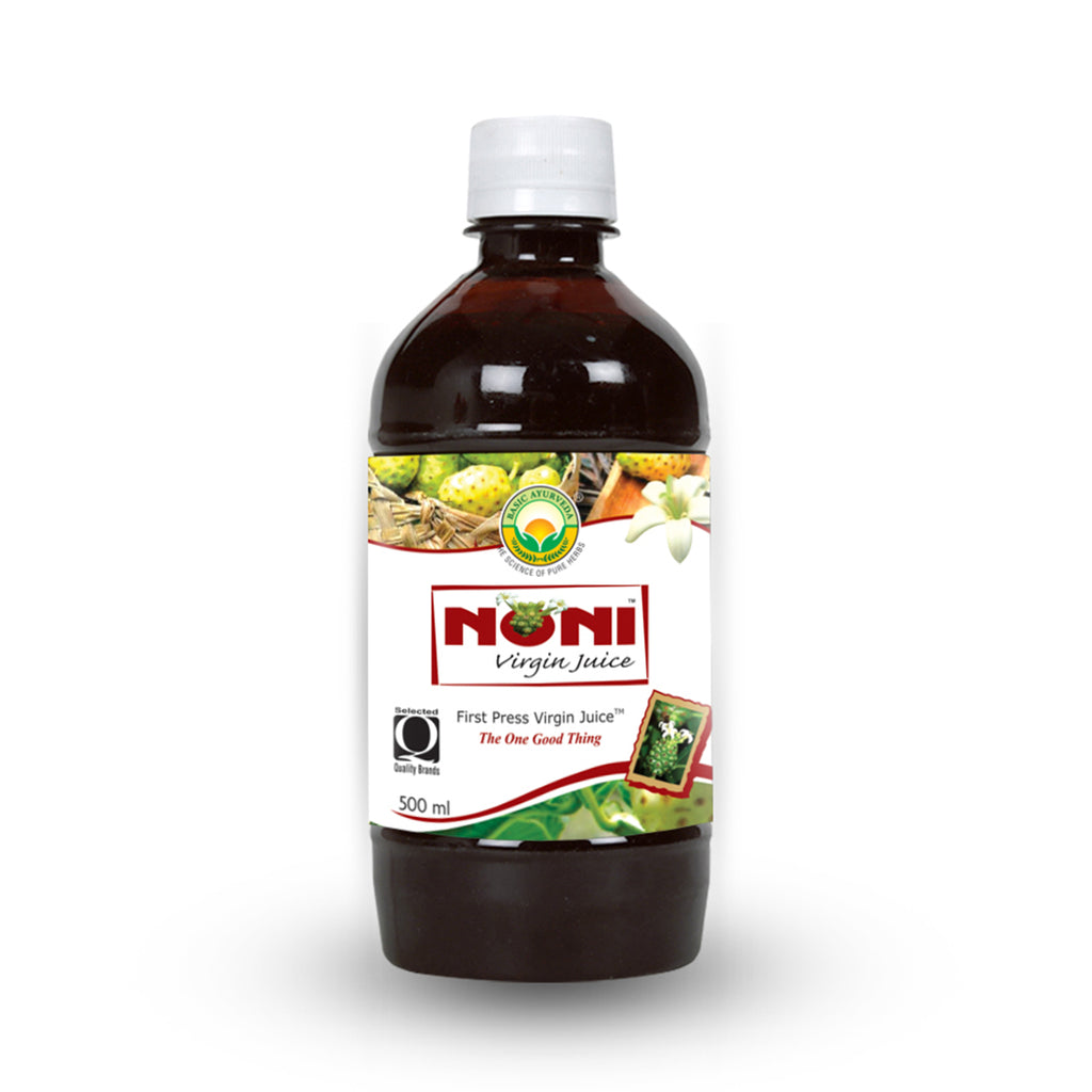 Basic Ayurveda Noni Virgin Juice 500ml | 100% Organic Natural Herbal Juice | Improve Immunity | Helpful in Pain and Inflammation | Improve Skin Condition | Useful in Depression | Improve Liver Health.
