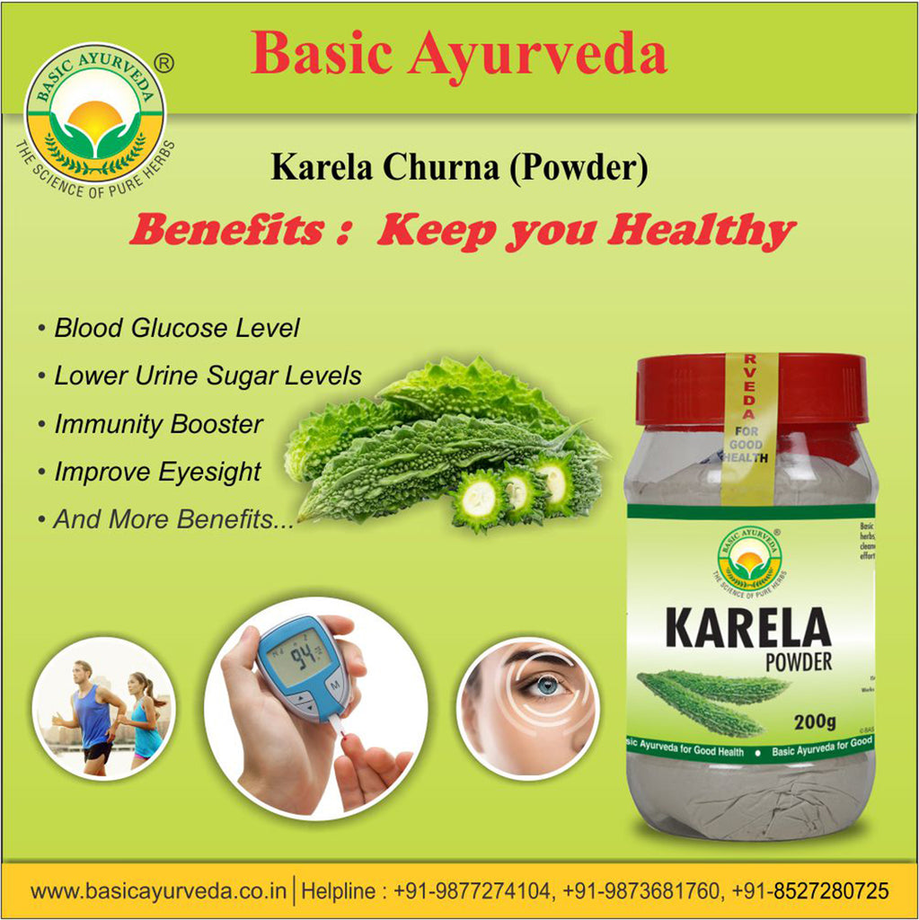Basic X Powder Basic Ayurveda Karela Powder