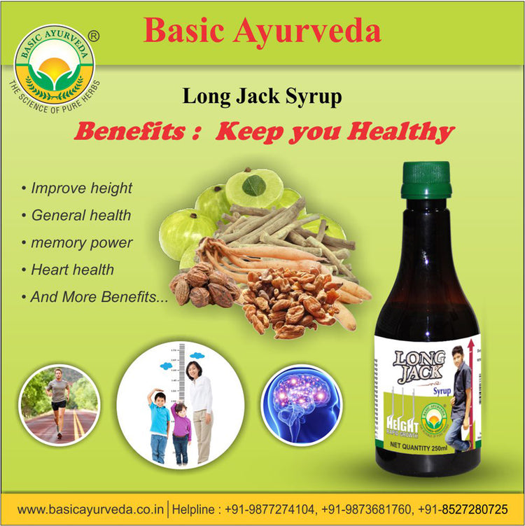 Basic Ayurveda Long Jack Syrup 250 Ml