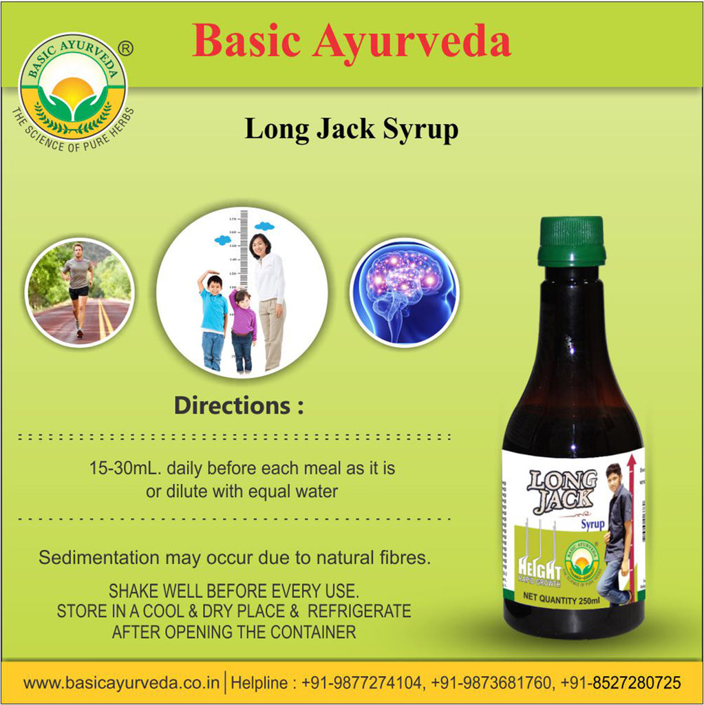 Basic Ayurveda Long Jack Syrup 250 Ml