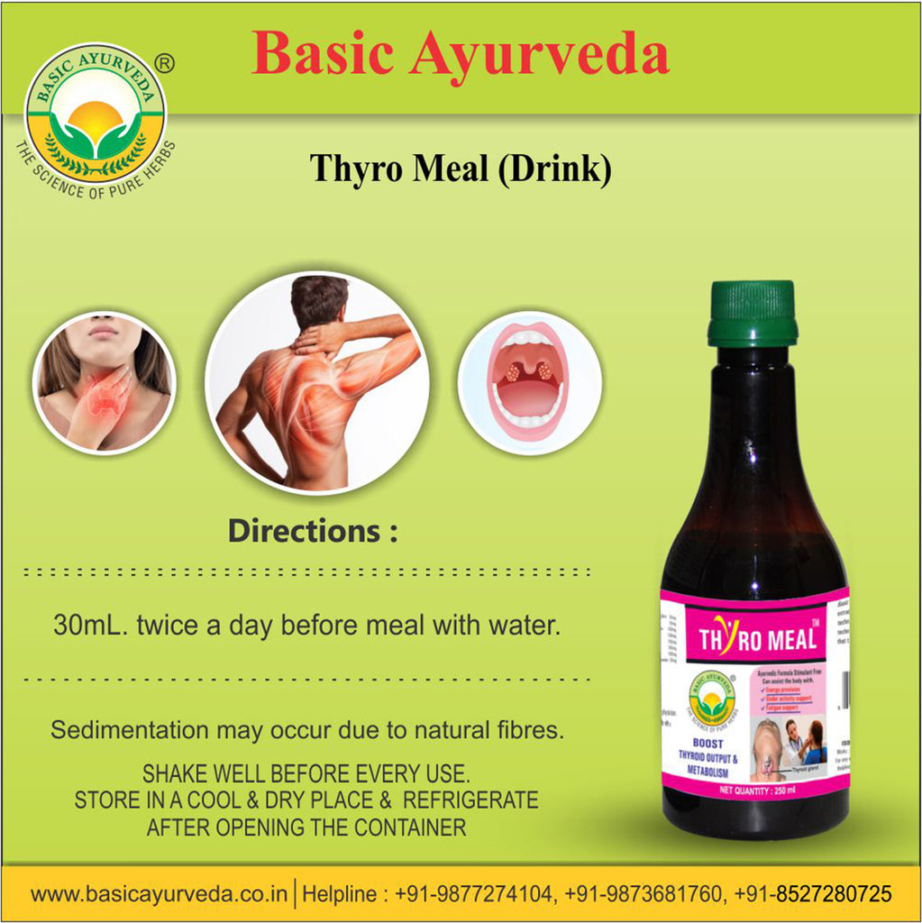 Basic Ayurveda Thyro Meal Drink 250 Ml